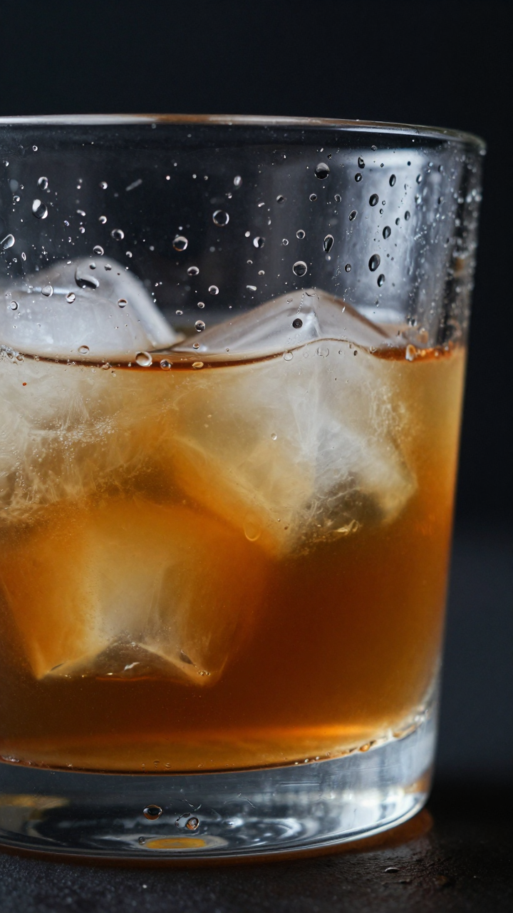Close-Up of a glass of Beer